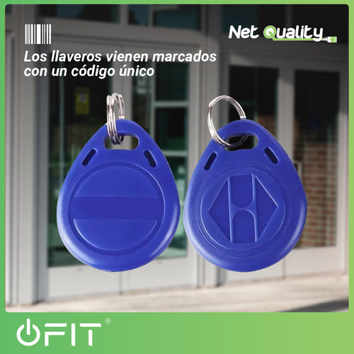 Imagen 4 de 11 de Llavero De Proximidad Tag Rfid 125khz Uhf 100 Unidades