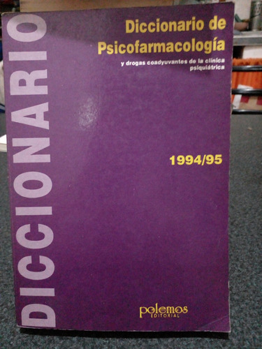 Diccionario De Psicofarmacologia Paidos A197
