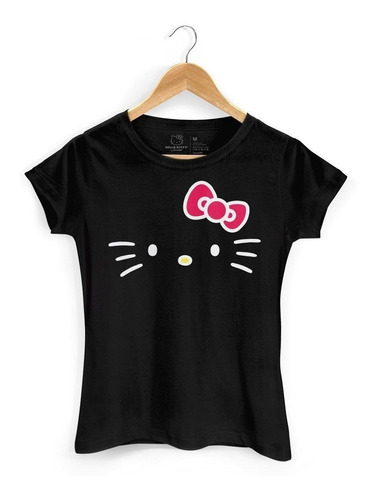 Camiseta Hello Kitty White Black - Bandup!