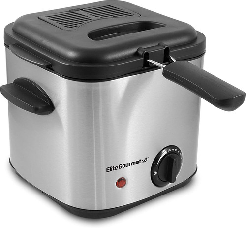 Elite Gourmet Edf1550 Electric 1.5 Qt. \/ 6 Taza De Capacida