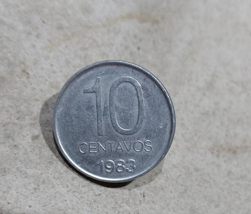 Moneda 10 Centavos Argentina 1983