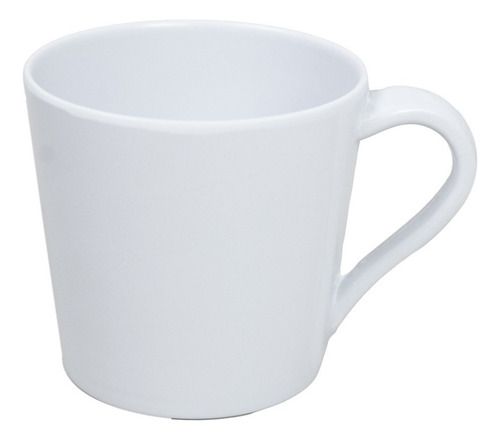 48 Tazas Tarros Melamina 12 Oz 360 Ml Vencort Mayoreo Color Blanco Taza