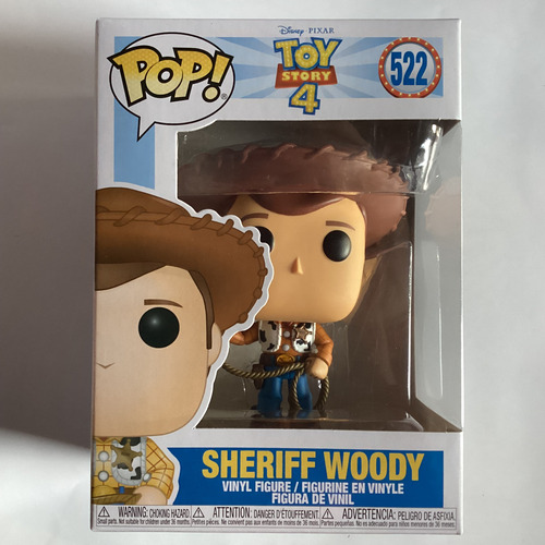Funko Pop Disney Toy Story 4 Sheriff Woody 522