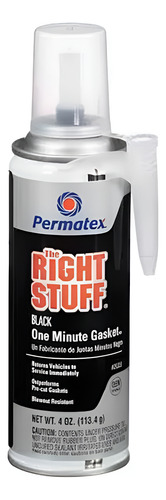 Sellador De Juntas Instantáneo Negro 113gr Permatex