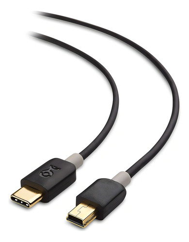 Cable Mini Usb A Usb C 3.3 Feet - Negro