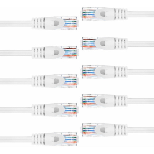 10 Pack Cat6 Parche Cable 5 Pies Gato 6 Ethernet Cable ...