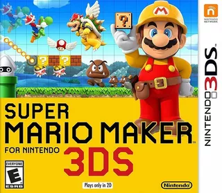 Super Mario Maker For Nintendo 3ds Seminovo