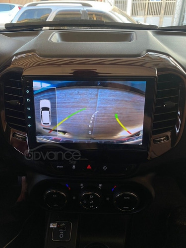 Central Multimidia 9' Fiat Toro C/ Android + Carplay