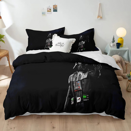 Juego De Cama De Darth Vader De Star Wars, Tamaño Doble