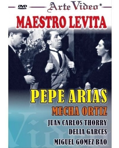Imagen 1 de 1 de Maestro Levita - Pepe Arias - Mecha Ortiz - Dvd Original
