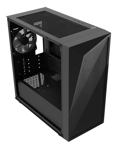Gabinete Cooler Master Cmp 320l Micro Atx Usb 3.2 Mini Torre Color Negro