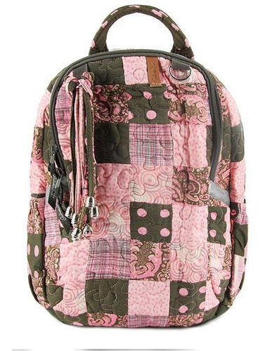 Mochila Feminina Giulianna Fiori Doroty