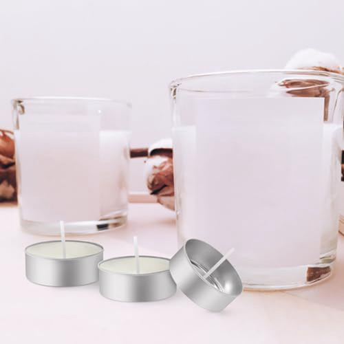 150 Tazas De Aluminio For Velas De Té, Latas De Metal Para