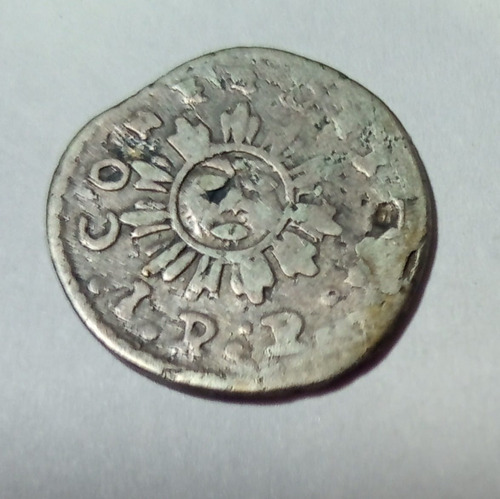 Moneda Cordoba 1 Real Plata - 1843- Cj.43.1.1- A8 R14 Fine (Usado)