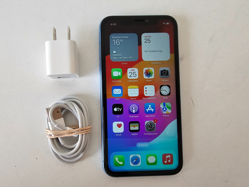 iPhone XR 64 Gb Bateria Al 85 % + Cargador Y Cable 