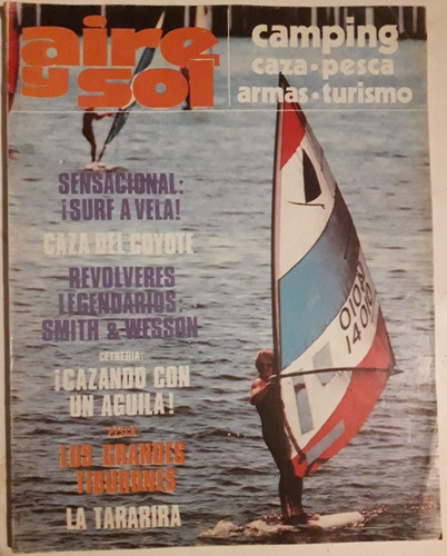 Revista Aire Y Sol N° 52 Enero 1977 Caza Pesca Surf Nautica 