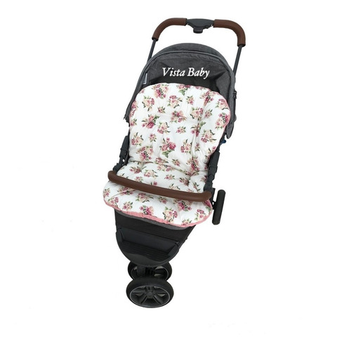 Kit Colchonete Carrinho+capa Bb Conforto Galzerano Burigotto