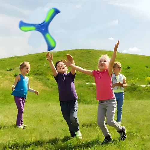 Toy Boomerang Bumerán Kids Bumerang Regalos Parque 2 Pack