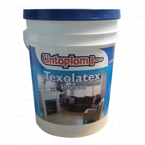 Pintura Latex Interior Cintoplom 20 Litros Blanco Cubritivo