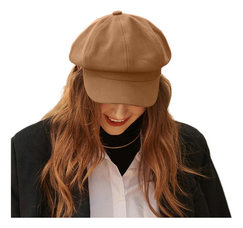 Gorra Boina De Algodón Retro Para Mujer