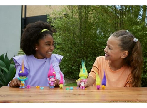Trolls Mattel Muñeca Hair Pops Branch Con Una Sorpresa Al