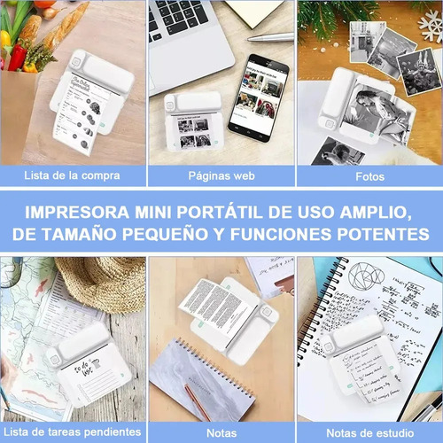 Mini Impresora Térmica Inalámbrica Bluetooth+usb