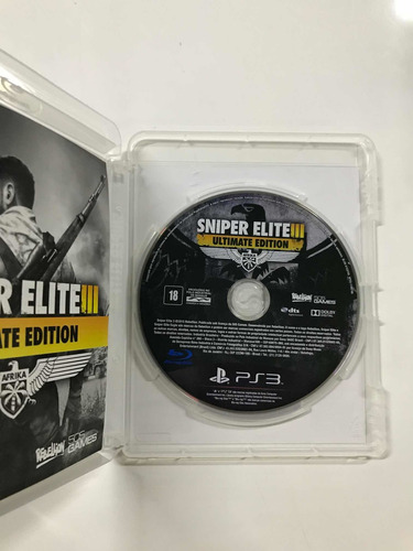 Imagem 2 de 3 de Jogo Ps3 Sniper Elite 3 Original Mídia Física