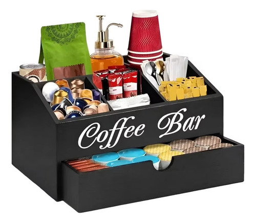 Organizador De Mostrador For Estación De Café, Encimera, C