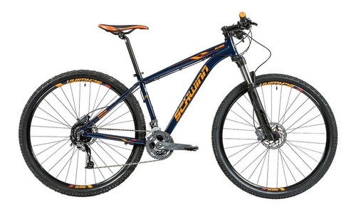 Bicicleta de montaña Schwinn Kalahari rim 29 19" 27v frenos de disco hidráulicos Shimano Alivio M4000 cajas de cambios color azul