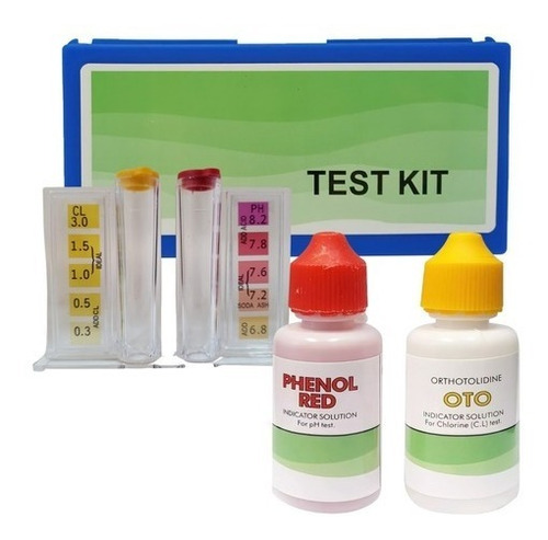 Test Kit Cloro Y Ph Piscina 