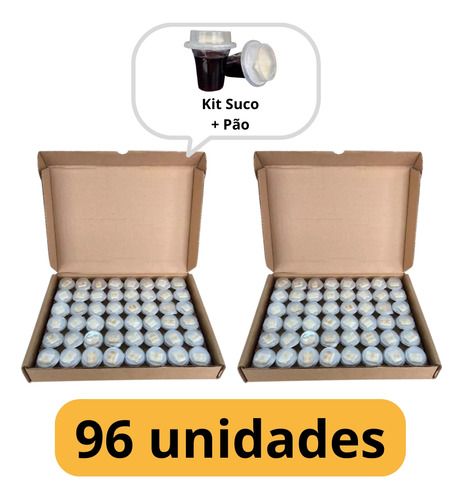 Cálice Para Santa Ceia Lacrado Com Suco De Uva + Pão Ázimo, De Betel. Editorial Religioso, Capa Dura, Edição 2025 Em Português, 2025