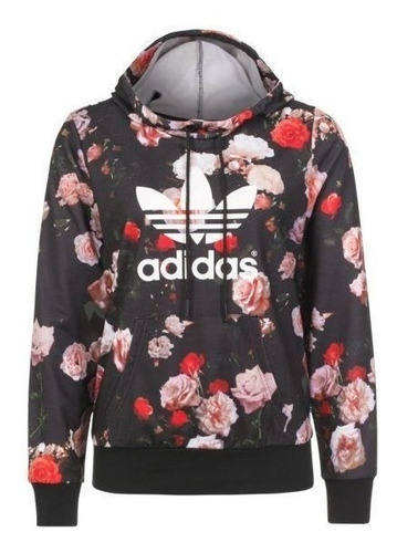 agasalho adidas florido