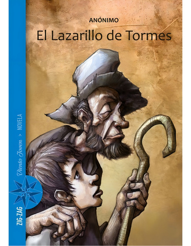 Libro Lazarillo De Tormes. Anónimo. Editorial Zig Zag