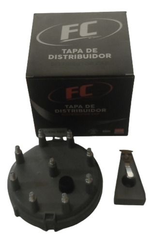 Kit Tapa Distribuidor Ford 8cil Clavo Dc109 Tapa-rotor