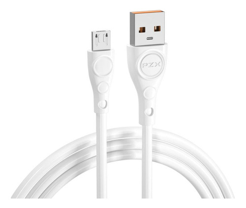 Cable De Datos Y Carga Con Medida De 1mt Micro Usb-v8 S-03