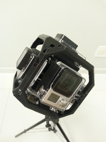 Suporte Filmagem 360graus Goprohero 3/3+/4 Skeleton Estanque