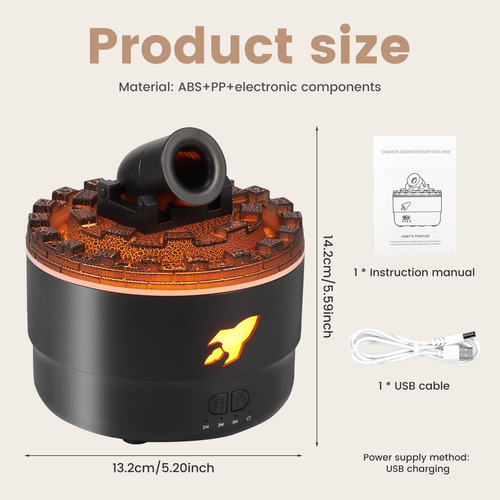 Umidificador De Aroma Cannon Blast, Umidificador De Canhão