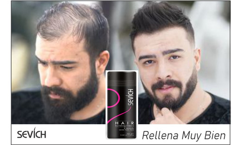 Sevich Recarga Gris (grey) 100g Fibras Capilares - No Toppik