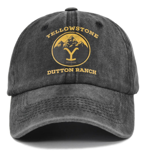 Gorra De Béisbol Con Estampado Yellowstone Dutton Ranch