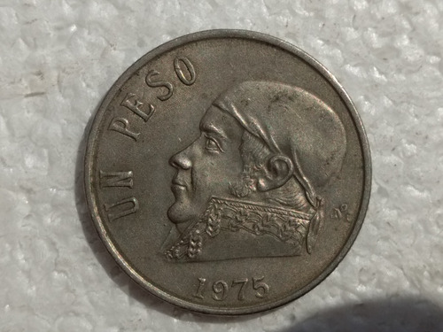 Moneda 1 Peso 1975 Morelos