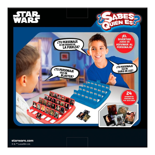 Juego De Mesa Infantil ¿sabes Quién Es? Star Wars