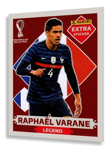 Pacote De Figurinhas Raphael Varane Album Copa Do Mundo 2022 Qatar Copa Do Mundo 2022 Album Figurinhas Copa Do Mundo Qatar 2022 Panini - Unidade De 1 X 1 En Avulsa