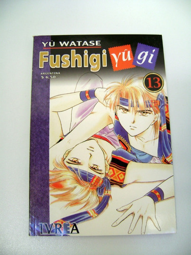 Fushigi Yugi 13 Yu Watase Manga Ivrea Papel Impecable Boedo