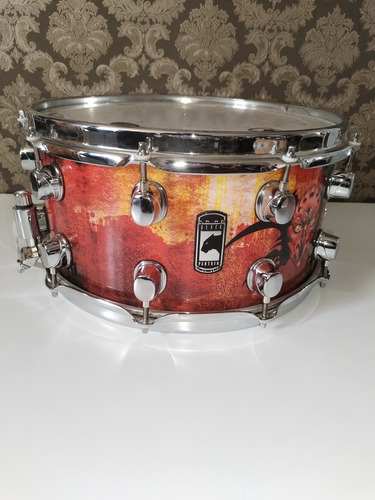 Caja Bateria Mapex 14x7 Edicion Aquiles Priester Maple 2013