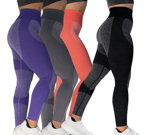 Leggings Deportivos Mallas Para Mujer Ejercicio Gym