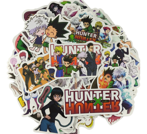 Stickers Calcomanías De Hunter X Hunter, Manganime X 15 Unid