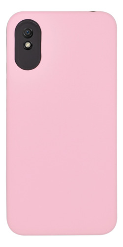 Protector Rígido Xiaomi Redmi 9a Con Anillo Color Rosa