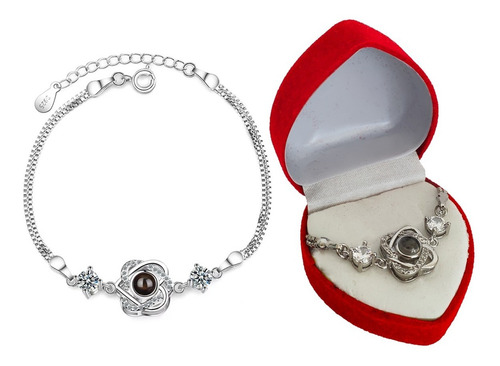 Te Amo 100 Idiomas Pulsera Proyección + Envío Gratis + Caja