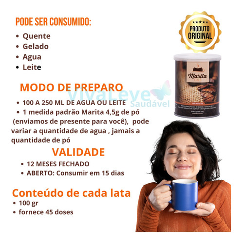 Café Marita 3.0 Original Imediato Energia E Emagrecimento Ja