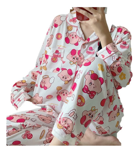 Kirby Pajama Anime Girl Es Linda, Dulce, A La Moda, Hip Hop